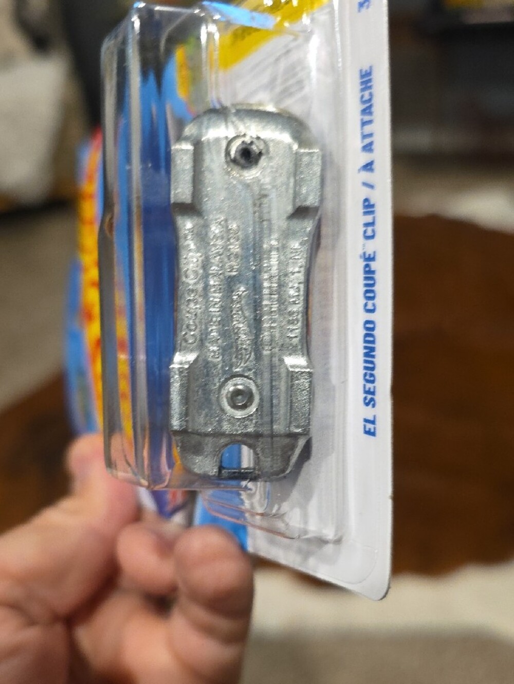 Hotwheels Blue El Segundo Coupé Toy Car - Picture 4 of 6